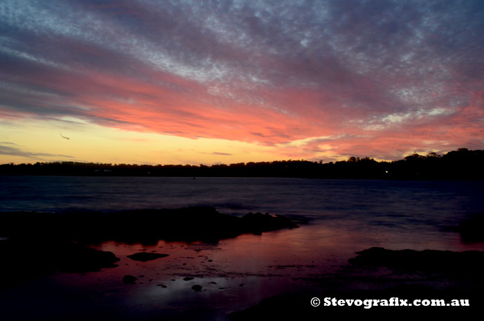 Sunset at Toukley